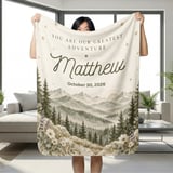 Our Greatest Adventure Blanket thumbnail 1