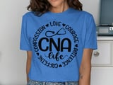 CNA Life Compassion Love Graphic Tee thumbnail 10
