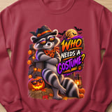 Randy the Raccoon Halloween Sweatshirt thumbnail 3