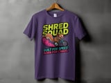 Shred Squad Squirrel | BMX T-Shirt thumbnail 5