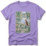 Cat by the Pond ~ Comfort Colors Premium Tee thumbnail 6