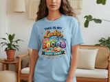 Vibrant Lucky Bingo Game Day T-Shirt thumbnail 4