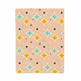 Star Throw Blanket and Pillow: Retro Style, Mid Century Modern  Home Decor thumbnail 10