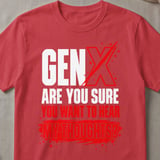 Gen X Unfiltered Graphic T-Shirt thumbnail 4