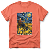 Gogh Granny ~ Comfort Colors Premium Tee thumbnail 4