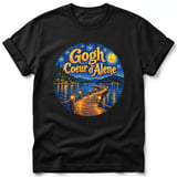 Gogh Coeur d'Alene ~ Comfort Colors Premium Tee thumbnail 1