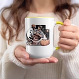 Halloween Mug, Spooky Coffee Lover Mug, Barista Ghost Mug, Pumpkin Latte Mug, Autumn Mug, Fall Drinkware, Halloween Gift Mug, Trendy Mug thumbnail 3