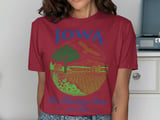 Iowa The Hawkeye State Est. 1846 T-Shirt thumbnail 12