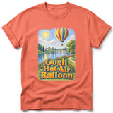 Gogh Hot Air Balloon ~ Comfort Colors Premium Tee thumbnail 4
