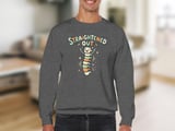 Scoliosis Fusion T-Shirt: Happy Spine Surgery Recovery, Straightened Out Cartoon Vertebrae Tee thumbnail 14