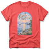Gogh Lake Ontario ~ Comfort Colors Premium Tee thumbnail 3