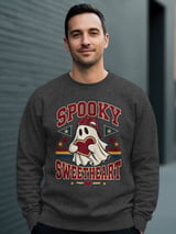 Spooky Sweetheart Tee or Sweatshirt, Faux Patchwork Design thumbnail 12