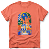 Tile and Palm ~ Comfort Colors Premium Tee thumbnail 4