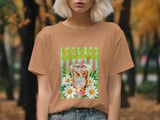 Iced Coffee Sweatshirt, Fueled By Coffee And Summer Vibes Hoodie, Daisy Aesthetic T-Shirt, Cute Coffee Lover Gift For Her thumbnail 6