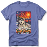 Gogh Husky ~ Comfort Colors Premium Tee thumbnail 10