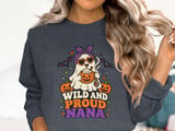 Wild And Proud Nana Halloween Tee or Sweatshirt thumbnail 18