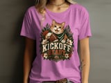 Kickoff Ready Football Cat Tee thumbnail 7