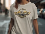 U.S. Navy Submariner Dolphins T-Shirt, Proud Submarine Veteran Gift, Military Service Tee, Naval Force Apparel, Patriotic thumbnail 3
