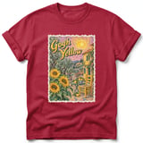 Gogh Yellow ~ Comfort Colors Premium Tee thumbnail 2