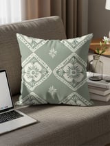Floral Throw Blanket and Pillow: Decorative, Soft, Cozy Home Decor  thumbnail 10