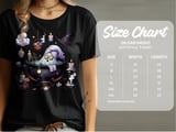 Spa Ghost T-Shirt, Halloween T-Shirt, Relaxing Ghost, Spooky T-Shirt, Funny Halloween, Witch Hat T-Shirt, Cute Ghost T-Shirt thumbnail 3