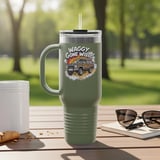 Waggy Gone Wild Tumbler, Grand Wagoneer Tumbler, Classic Car Gift, Cars at Petralla Shop thumbnail 6