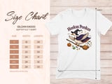 Honkus Ponkus T-Shirt, Funny Goose Witch Shirt, Halloween Tee, Spooky Season Apparel, Witch Goose on Broomstick, Halloween Gift thumbnail 9