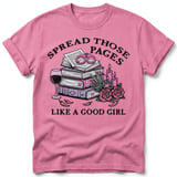 Spread Those Pages Like A Good Girl Tee thumbnail 19