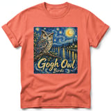 Gogh Owl ~ Comfort Colors Premium Tee thumbnail 4