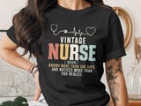 Vintage Nurse Definition Hospital Registered Nursing T-Shirt thumbnail 5