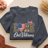 Love Our Veterans Tee thumbnail 9