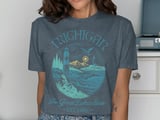 Michigan Great Lakes State Lighthouse Graphic Tee thumbnail 11