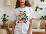 Vibrant Lucky Bingo Game Day T-Shirt thumbnail 6