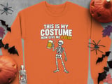 This Is My Costume Give Me A Beer Tee thumbnail 9