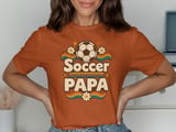 Retro Soccer Papa Tee or Sweatshirt thumbnail 10