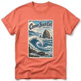Cannon Beach Curl ~ Comfort Colors Premium Tee thumbnail 4