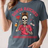 Sorta Ratched Sorta Nightingale Tee thumbnail 7