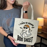 This Is Some Boo Sheet Tote Bag thumbnail 7
