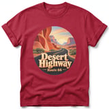 Desert Highway ~ Comfort Colors Premium Tee thumbnail 2