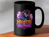 Haunted By Hold Music Crow Mug thumbnail 14