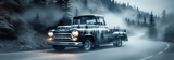 Vintage Chevrolet Truck 40oz Tumbler Wrap Digital File. Classic Car Sublimation Design for Men, Rustic Misty Forest Auto Art PNG Gift thumbnail 14