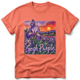 Gogh Purple ~ Comfort Colors Premium Tee thumbnail 4