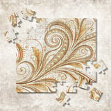 Golden Swirls Tumbler Design, Digital Papers, Floral Backgrounds, Junk Journal Pages, Printable PNG, Scrapbooking Paper thumbnail 12