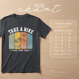 Take a Hike. Find Your Trail. Tee. thumbnail 2