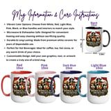 Whimsical Dogs Orchestra Mug Wrap thumbnail 3