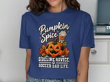 Pumpkin Spice Soccer Dad Life Tee thumbnail 4