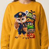Halloween Officer Hoot the Owl Sweatshirt thumbnail 10