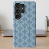 Blue Damask Floral MagSafe® Phone Case  thumbnail 2
