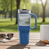 Fishing Waggy Tumbler, Grand Wagoneer Gift, Lake Tumbler, Outdoor Adventure, Car Lover Gift, Wagoneer Decor thumbnail 7
