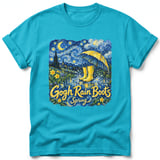 Gogh Rain Boots ~ Comfort Colors Premium Tee thumbnail 5